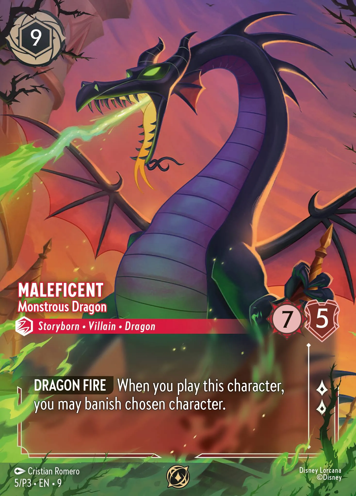 Maleficent - Monstrous Dragon (P3-005)