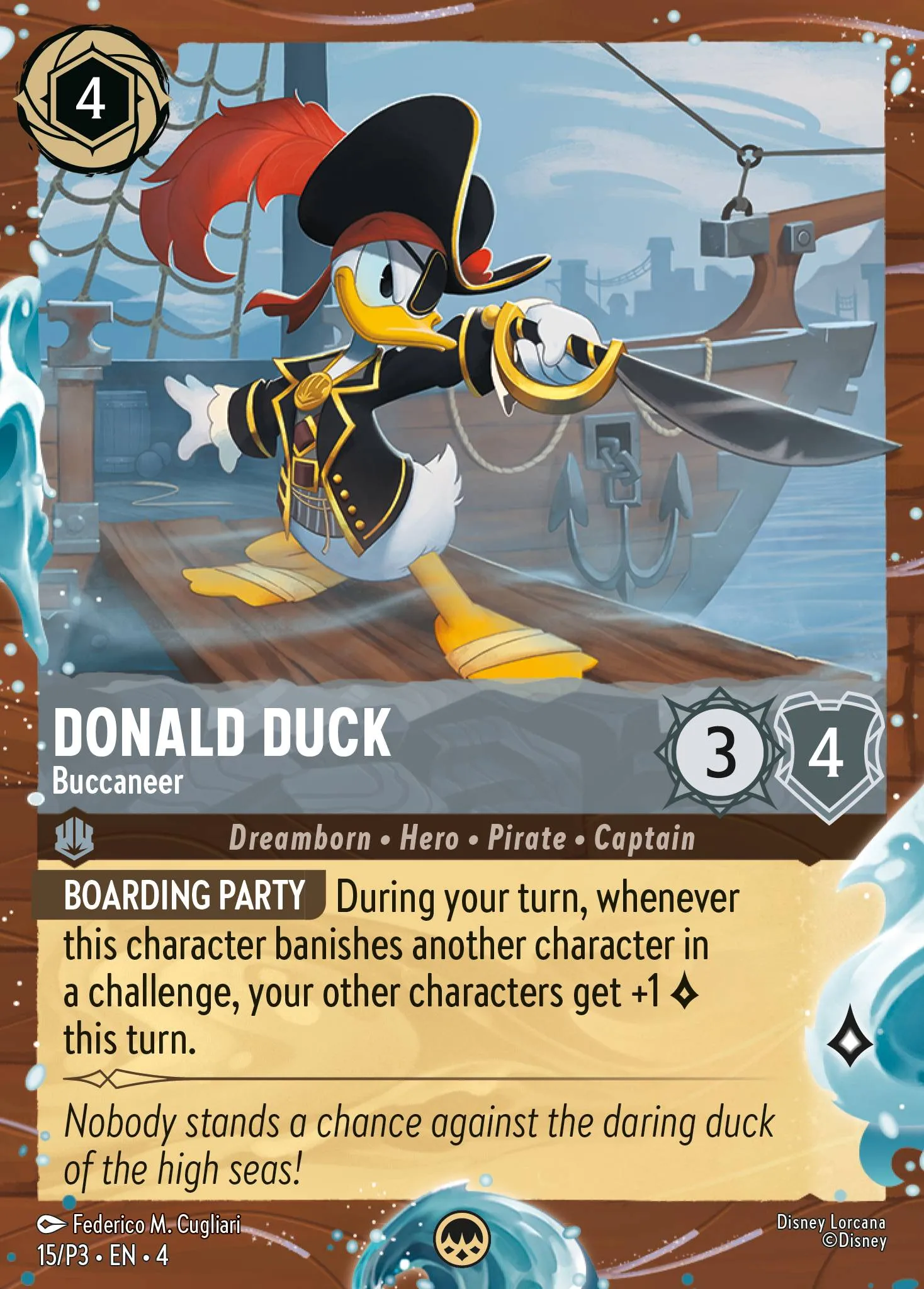 Donald Duck - Buccaneer (P3-015)