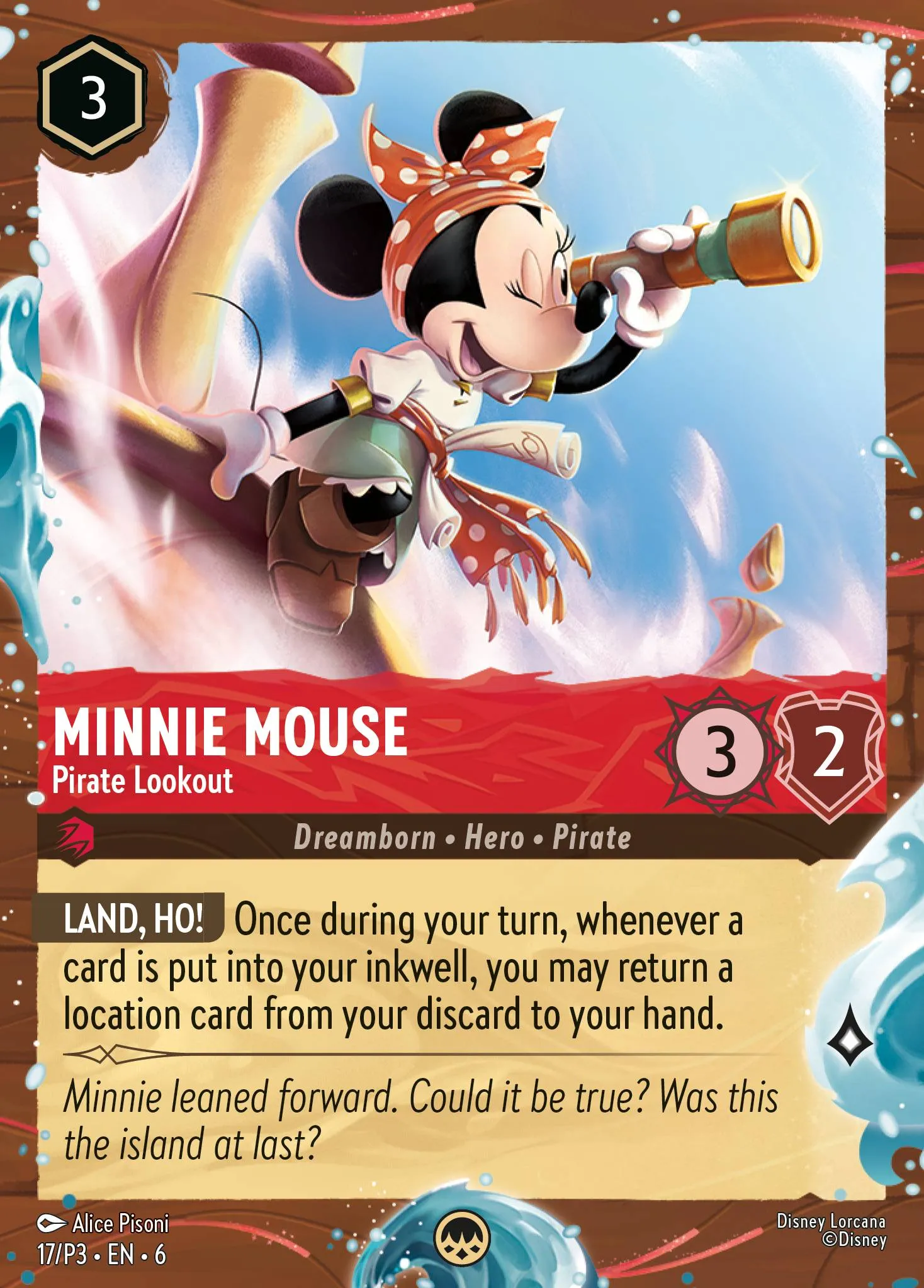 Minnie Mouse - Pirate Lookout (P3-017)