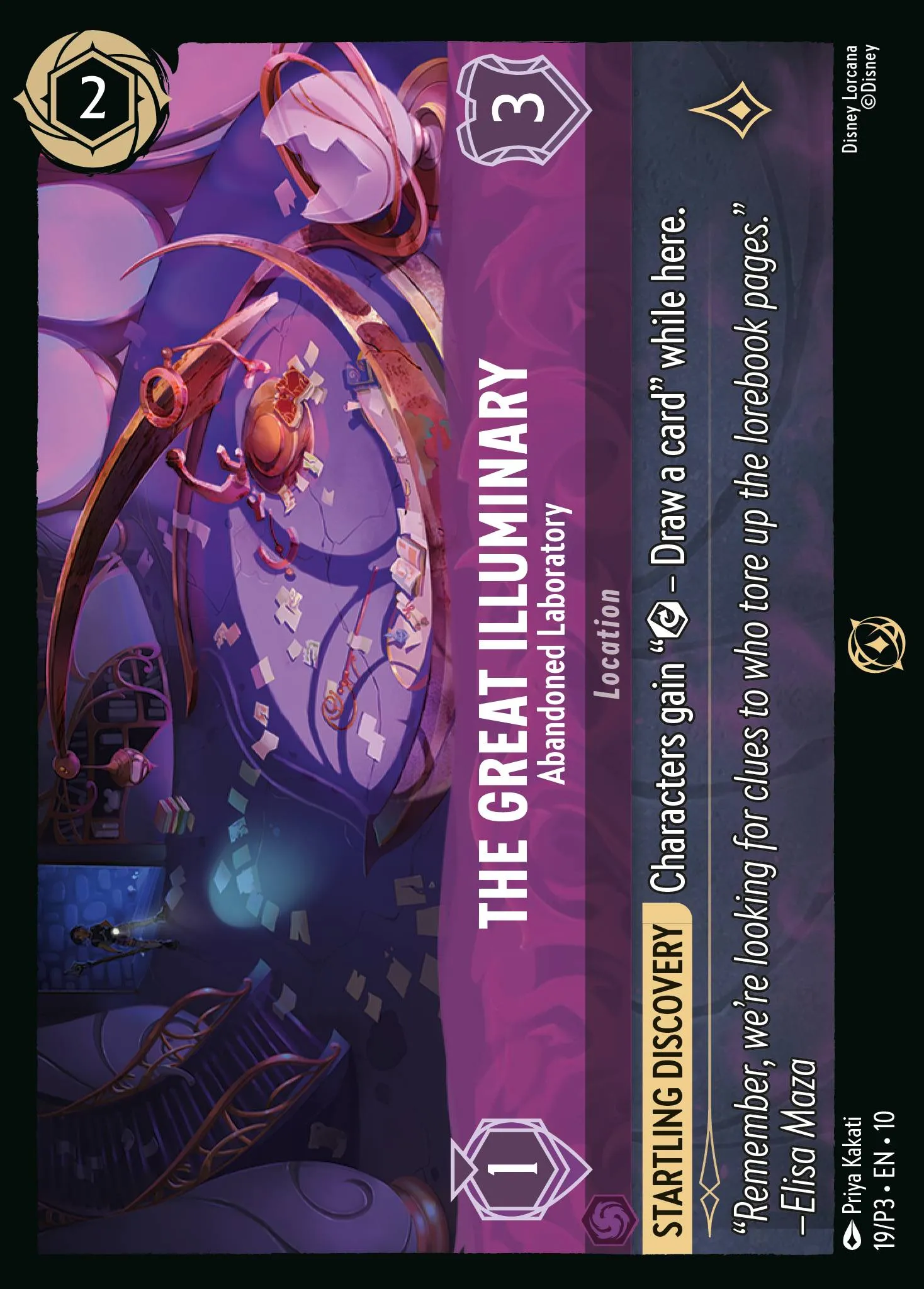 The Great Illuminary - Abandoned Laboratory (P3-019)