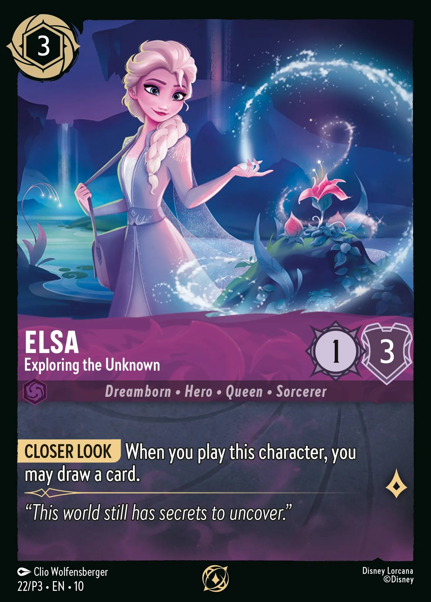 Elsa - Exploring the Unknown (P3-022)