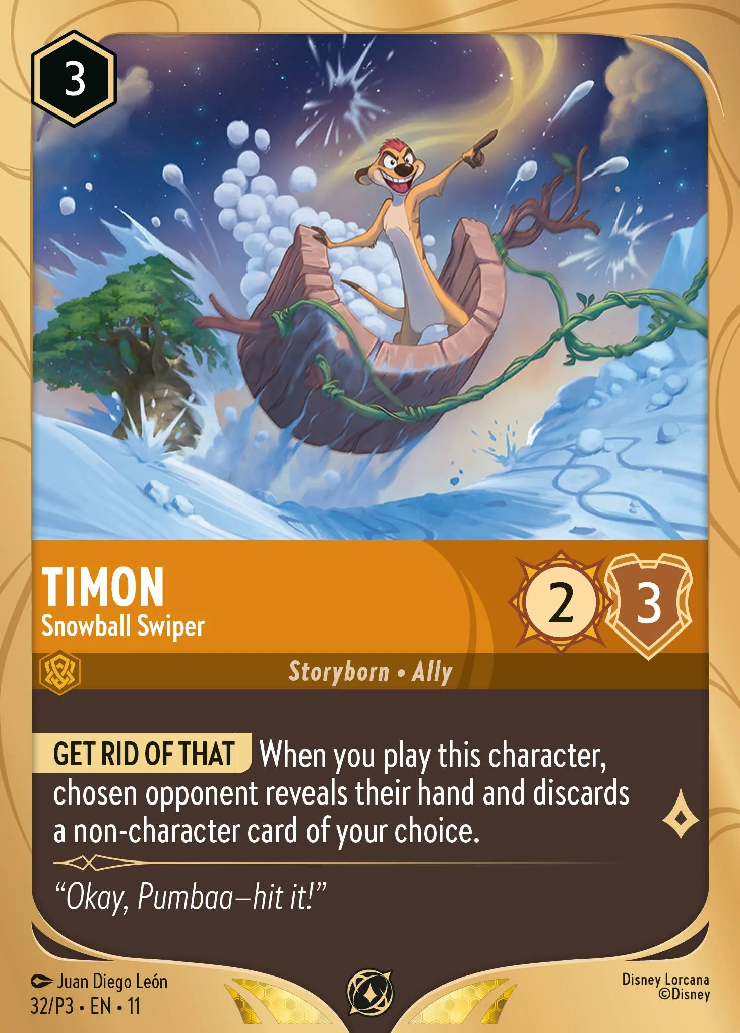 Timon - Snowball Swiper (P3-032)