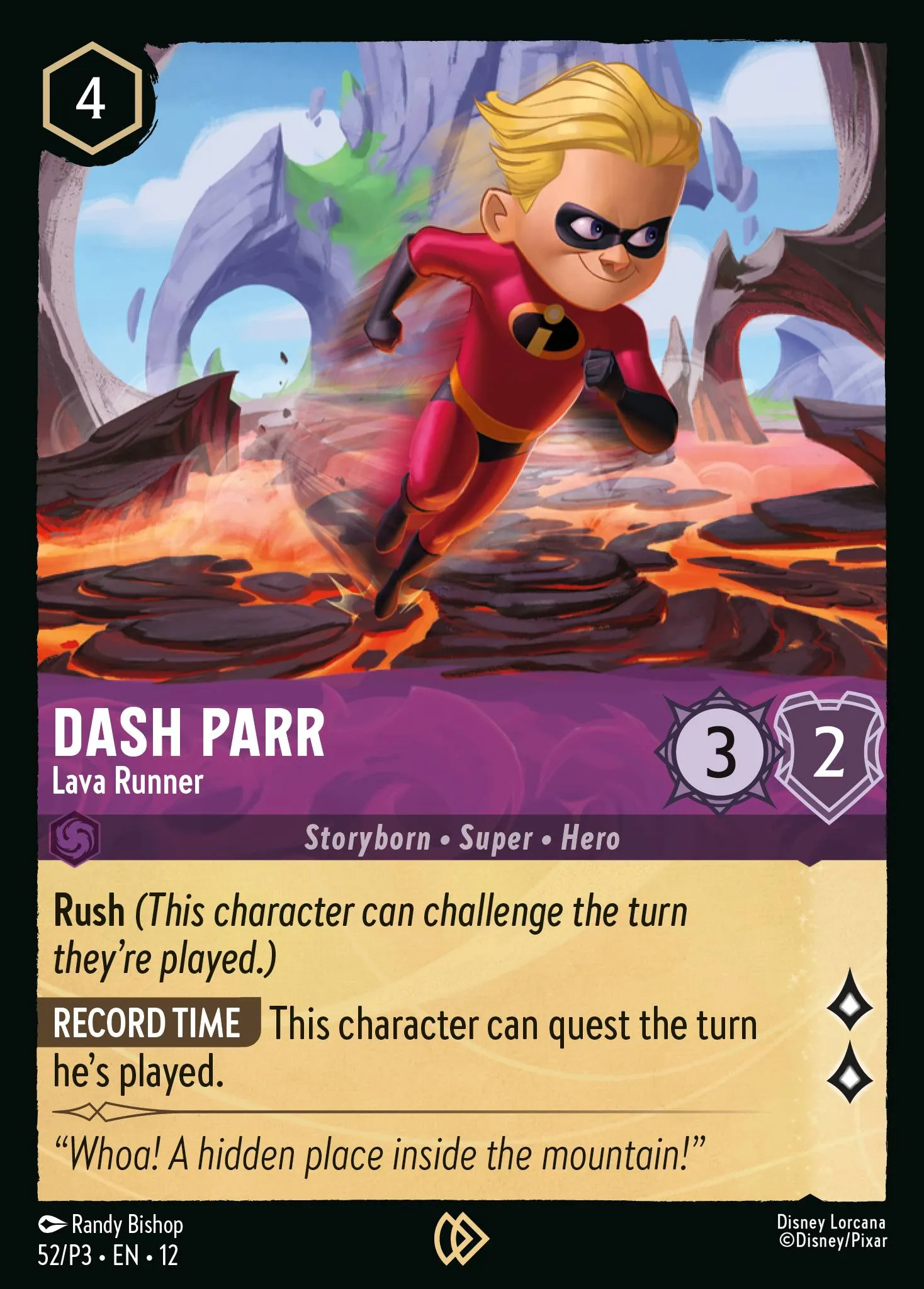 Dash Parr - Lava Runner (P3-052)