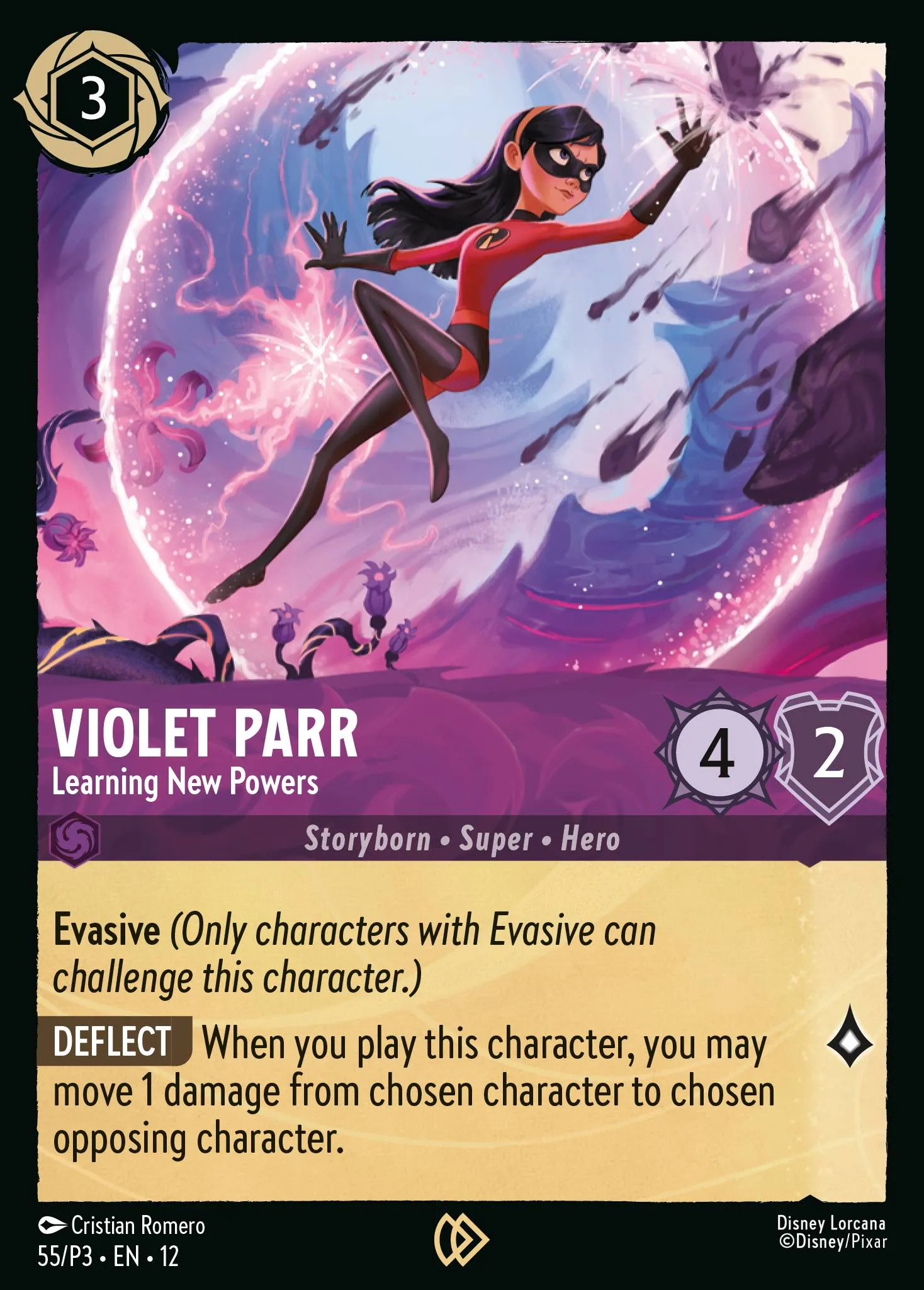 Violet Parr - Learning New Powers (P3-055)