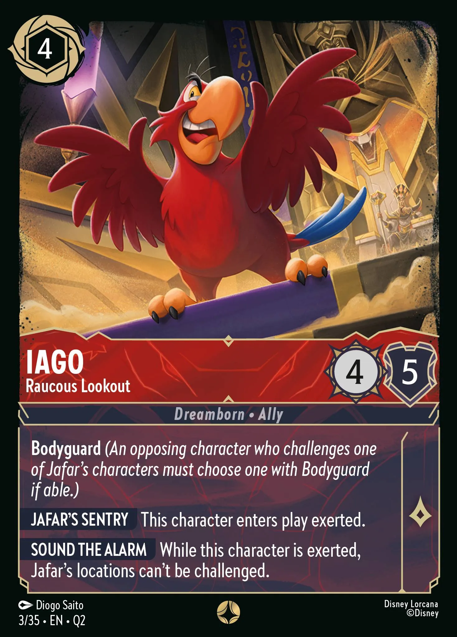 Iago - Raucous Lookout (Q2-003)